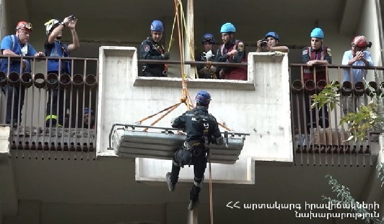 Քաղաքային որոնողափրկարարական թիմը հաղթահարել է ԻՆՍԱՐԱԳԻ-ի վերաորակավորման քննություն-վարժանքը