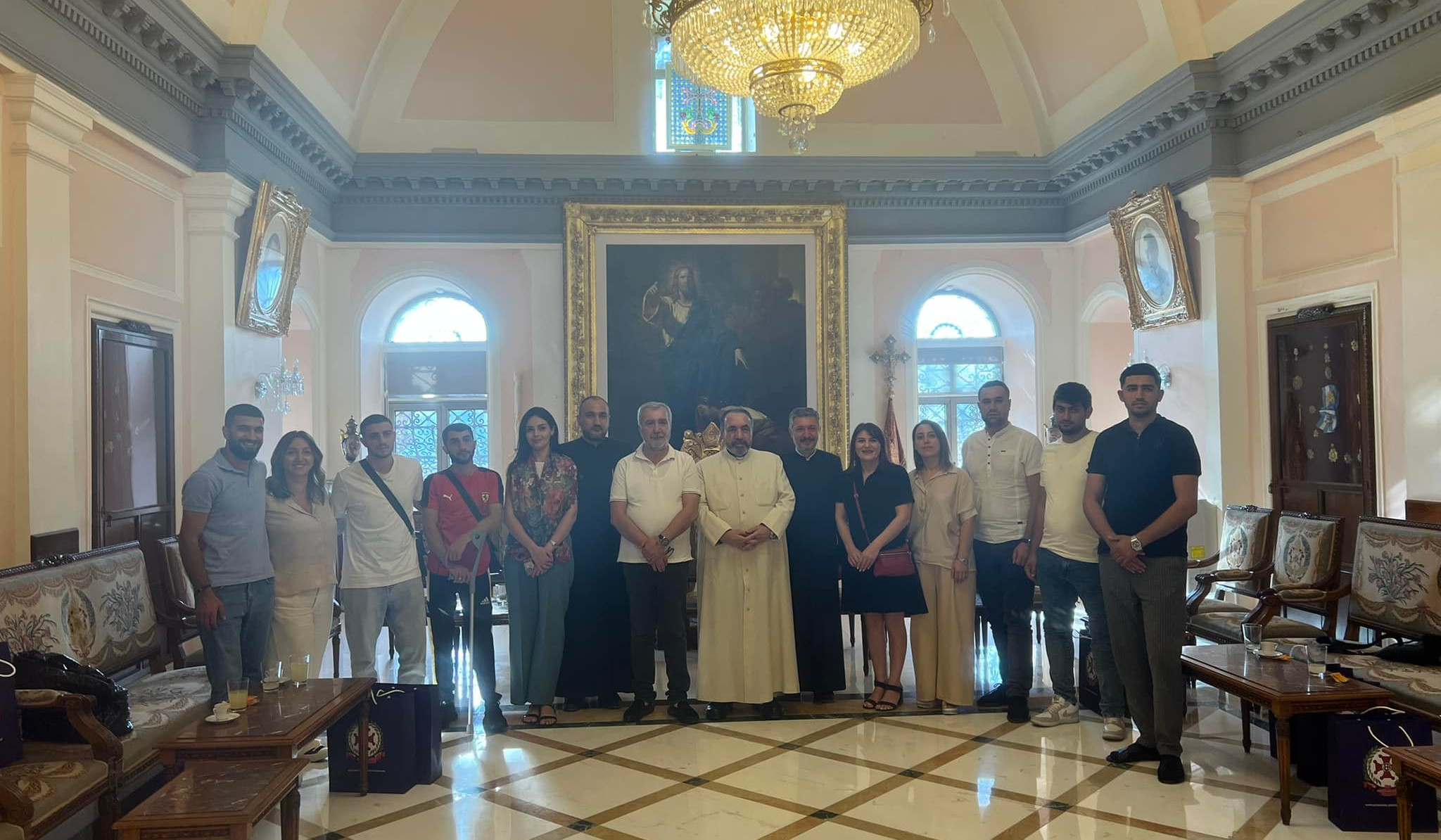 Երուսաղեմի հայոց պատրիարքն ընդունել է 44-օրյա պատերազմում վիրավորված զինվորների երկրորդ խմբին