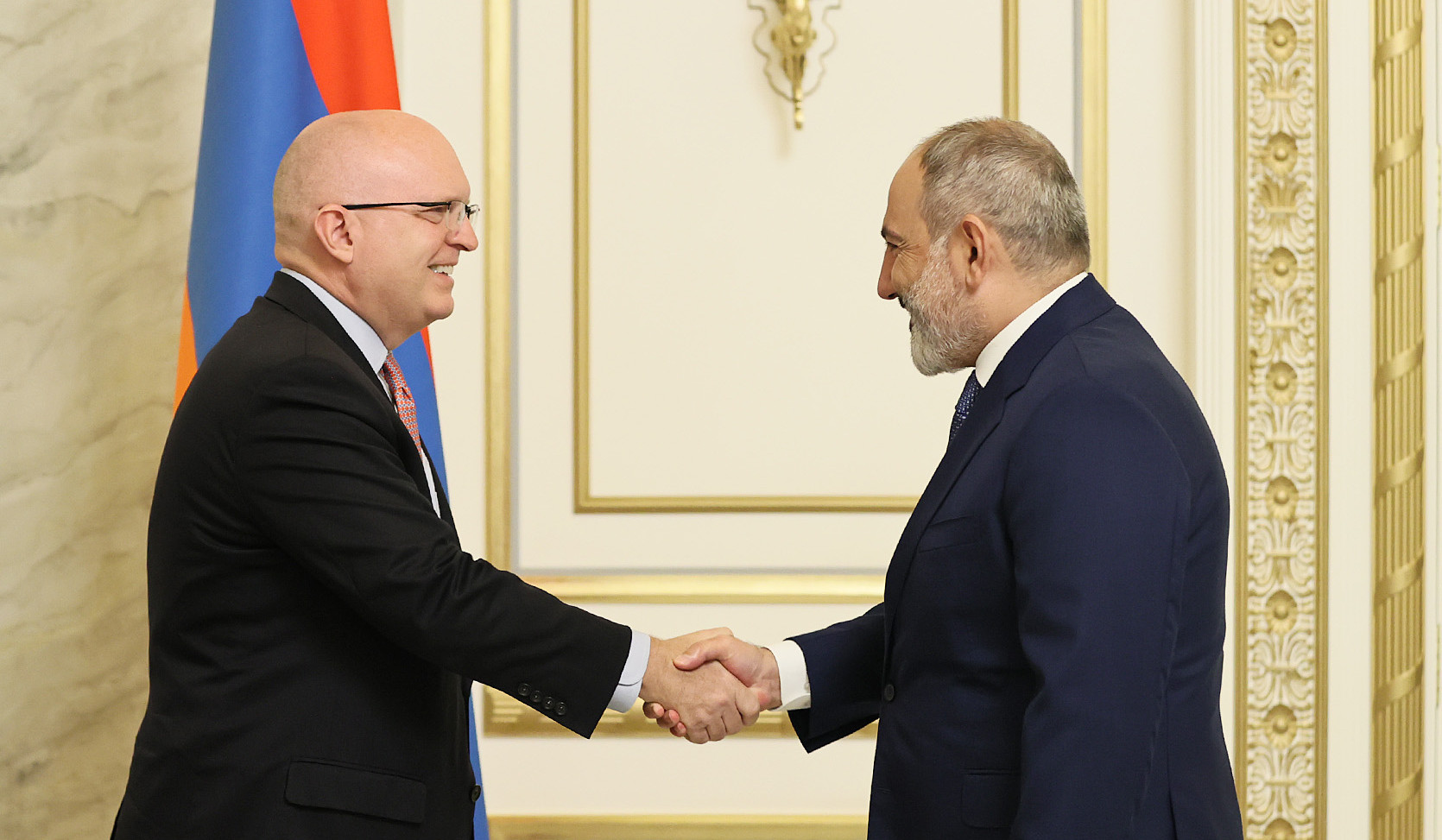 PM Pashinyan receives newly appointed US Co-chair of OSCE Minsk Group Philip Reeker