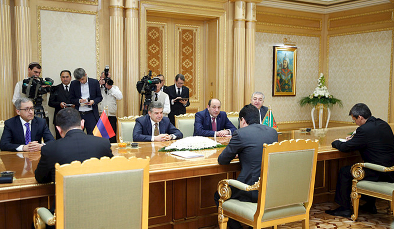 Հայ-թուրքմենական գործակցության նոր հորիզոններ. Վարչապետը պաշտոնական այցով Թուրքմենստանում է