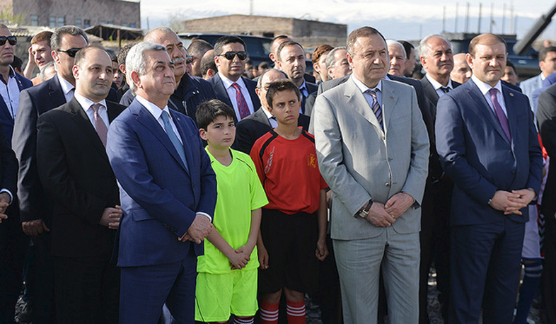 Վաղարշապատում մեկնարկել է ֆուտբոլի ակադեմիայի կառուցումը