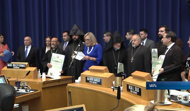 Genocide resolution by  Los Angeles Board of Governors