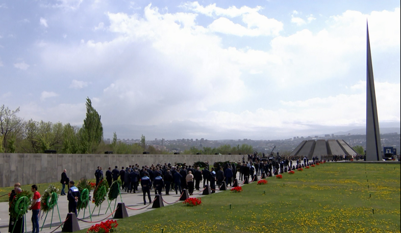 Հայաստանում հավատարմագրված  դիվանագետները Ծիծեռնակաբերդում