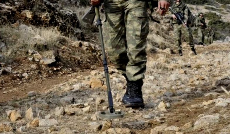 Officer wounded in mine explosion currently has no life threats