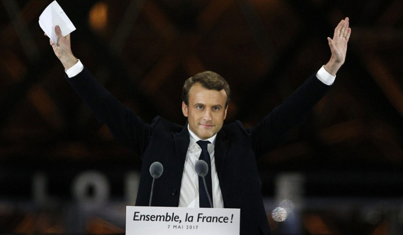 Ֆրանսիայի Հանրապետության նախագահ է ընտրվել Էմանուել Մակրոնը
