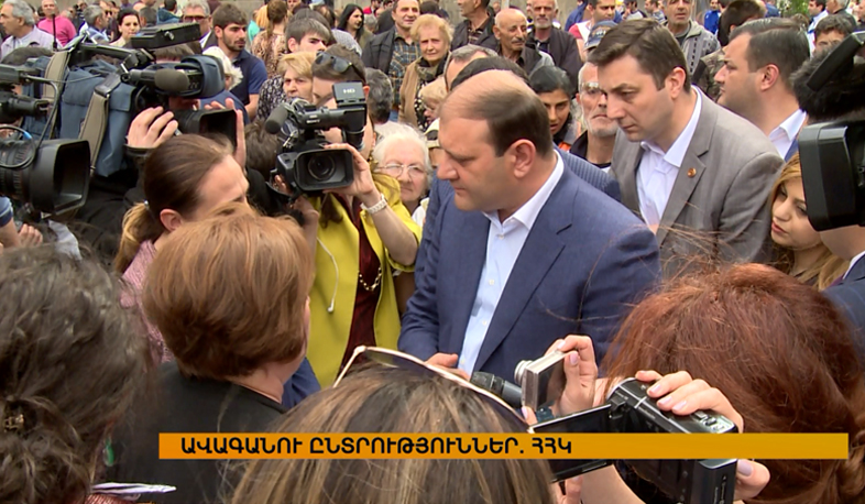 Հանուն Երևանի ծրագիրը Տարոն Մարգարյանը ներկայացրել է Մալաթիայի ընտրողներին