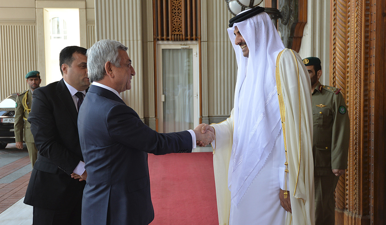 RA President Serzh Sargsyan's official visit to Qatar