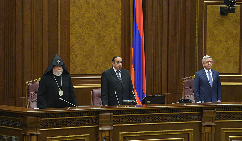 First session of NA of 6th convocation kicked off