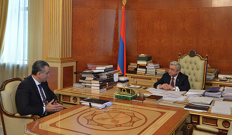 Գյուղատնտեսության նախարարի պաշտոնակատարը Նախագահին է զեկուցել  ոլորտի բարեփոխումների մասին