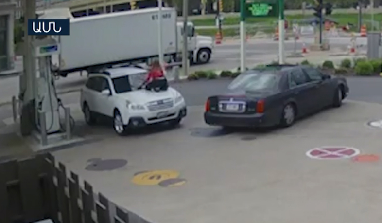 Ամերիկուհին կանխում է սեփական մեքենայի կողոպուտը