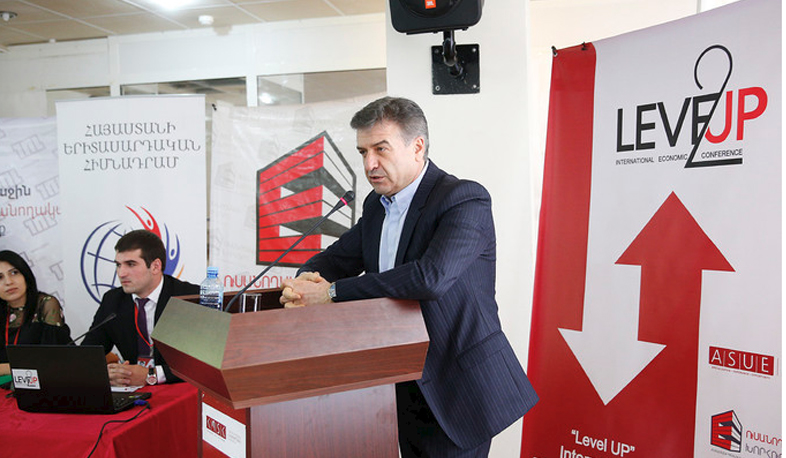 ՀՀ վարչապետը ներկա է գտնվել «Level up» միջազգային ուսանողական գիտաժողովին