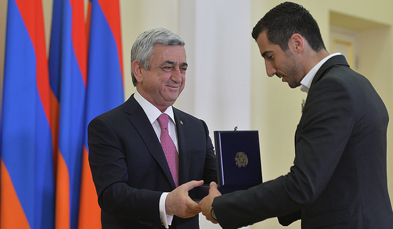 ՀՀ Նախագահի նստավայրում տեղի է ունեցել պարգևատրման արարողություն