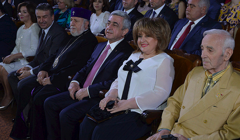 ՀՀ Նախագահը ներկա է գտնվել «Ավրորա» մրցանակի շնորհման արարողությանը