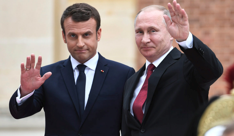 Վերսալում կայացավ Մակրոն-Պուտին հանդիպումը