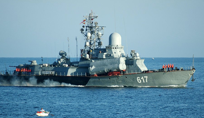 Ռուսական ռազմանավերը ռմբակոծել են «Իսլամական պետություն» խմբավորման դիրքերը