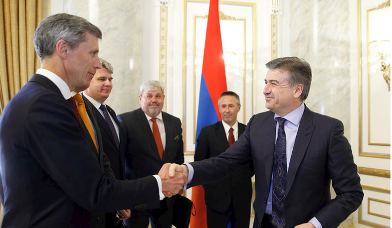 ՀՀ Վարչապետը ընդունել է Արևելյան գործընկերության հարցերով հատուկ բանագնացներին