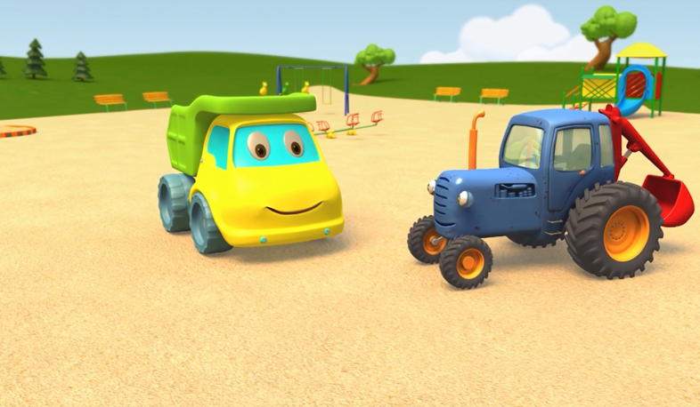 Gosha Blue Tractor gets about 21 YouTube views