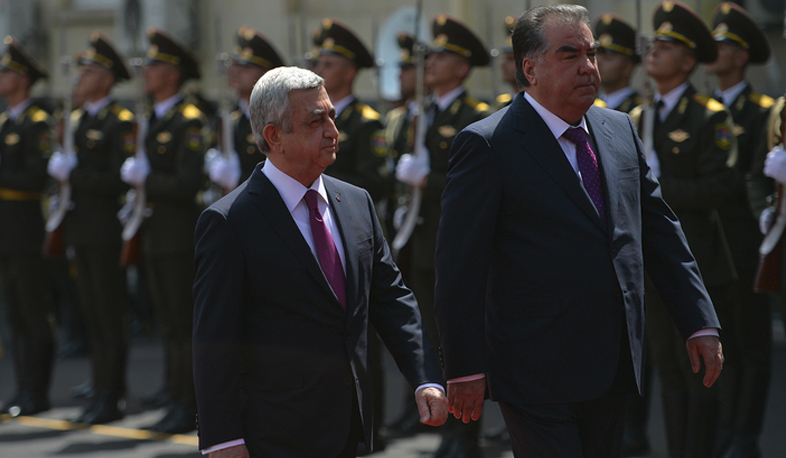 The President of Tajikistan is in Yerevan