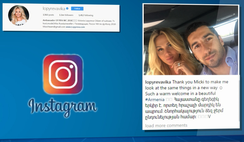 Victoria Lopyreva: “Armenia is a beautiful country, where great people live”