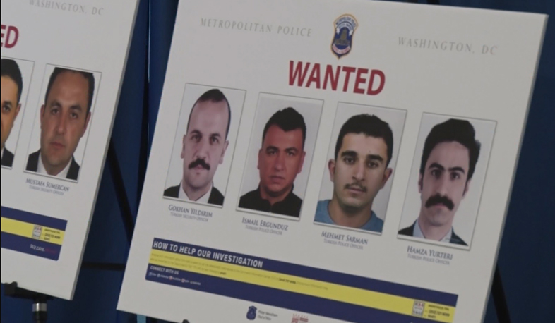 Էրդողանի թիկնապահները հետախուզվում են