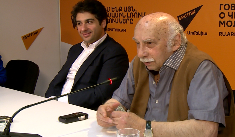 Composer Giya Kancheli in Armenia