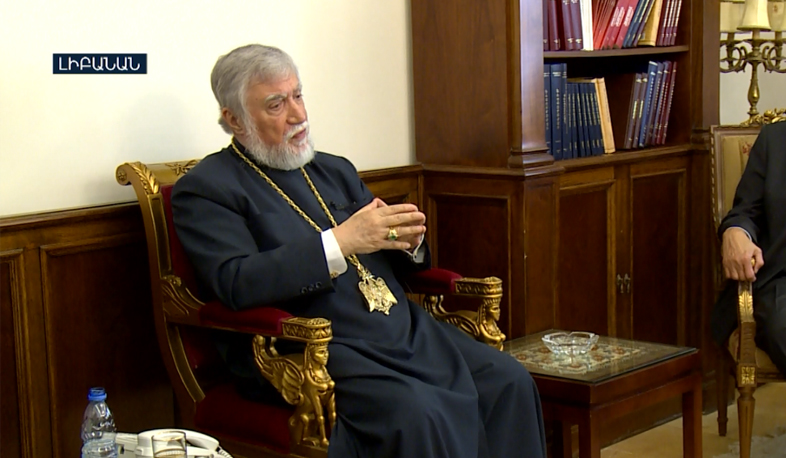 Aram I: International community sooner or later will recognize Artsakh's right to self-determination