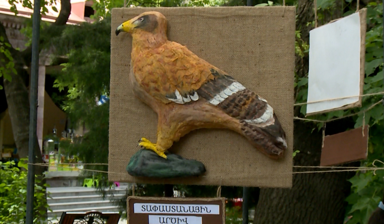 Այնթափի դպրոցականները կենդանիների անհետացող տեսակներին են պատրաստել թափոններից