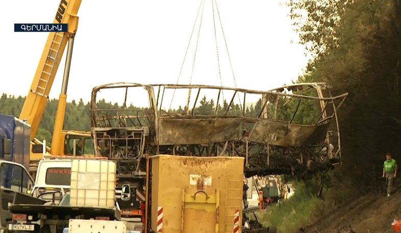 Բավարիայում զբոսաշրջիկներ տեղափոխող ավտոբուսի հրդեհից 18 ուղևոր է մահացել