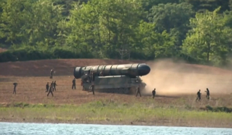 Հյուսիսային Կորեայի արձակած հրթիռը հայտնվել է Ճապոնական ծովում