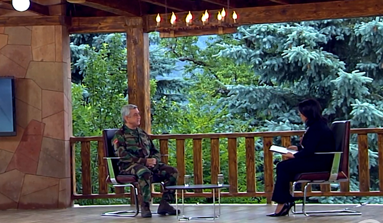 RA President: Armenian armed forces have enough weapons and arms to solve the problem