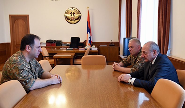 Vigen Sargsyan is in Artsakh