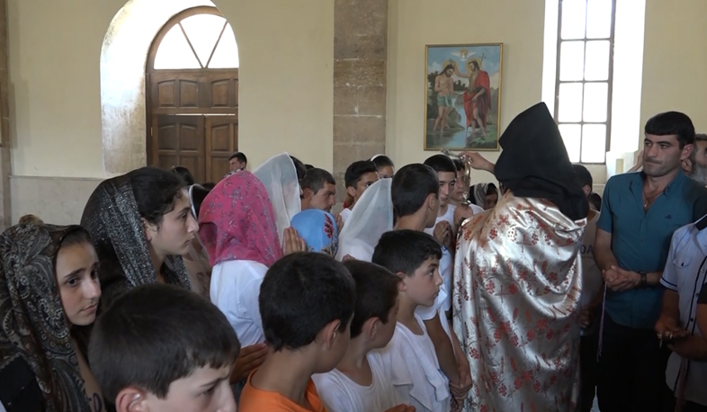 55 children baptized in Koti