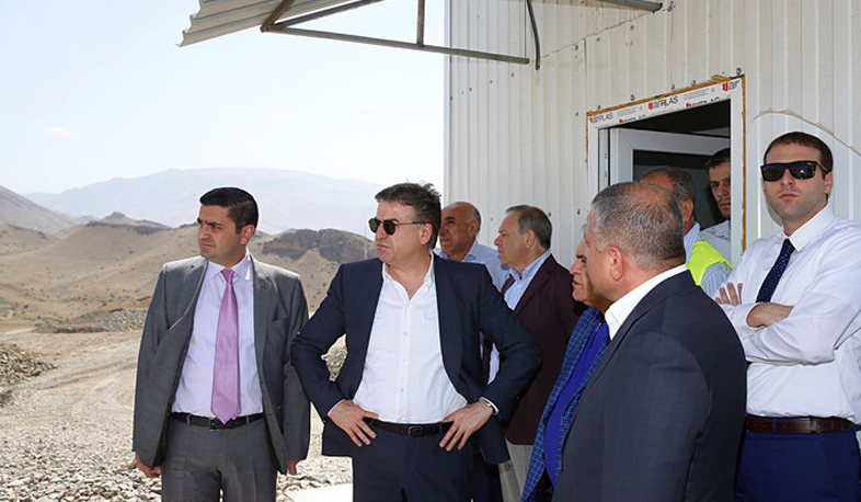 RA Prime Minister acquainted with Vedi reservoir construction works