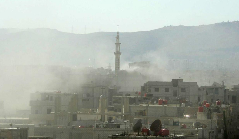 RF Embassy in Damascus hit by mortar