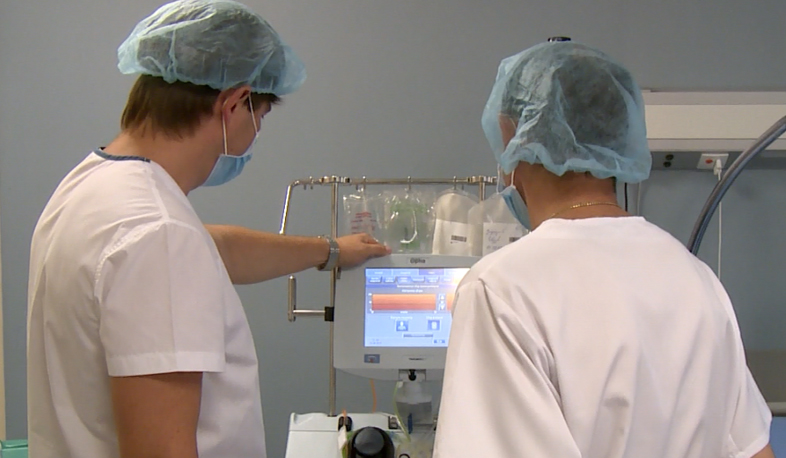 Փոխպատվաստման փորձ արյունաբանական կենտրոնում