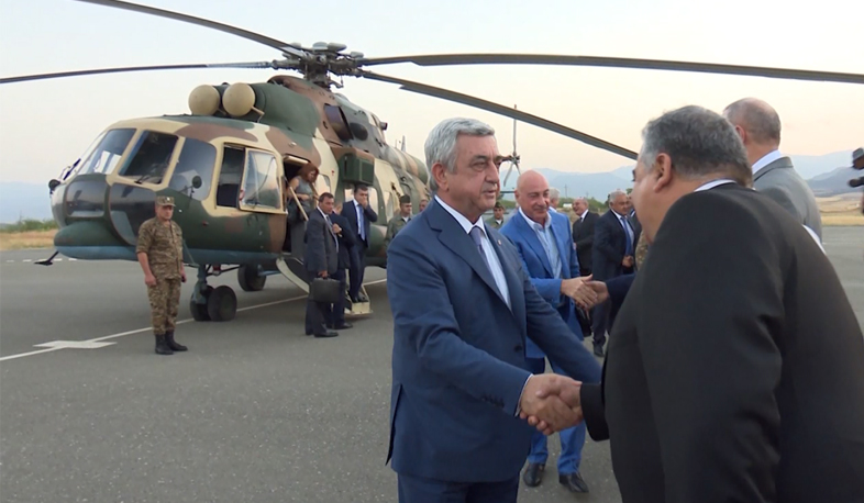 RA President visits Artsakh