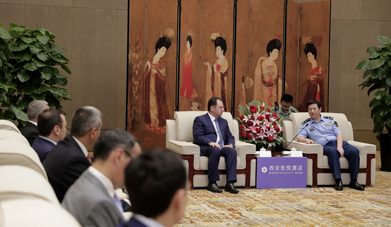 Shaanxi province receives Defense Minister