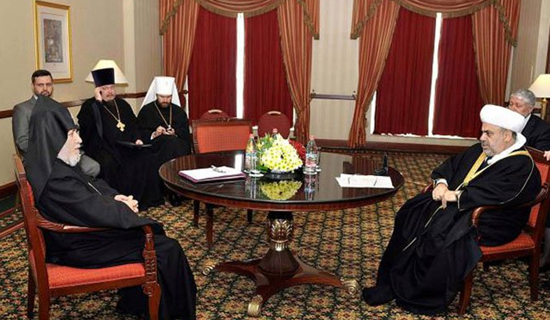 Garegin II to meet with Caucasus Muslims leader