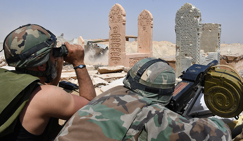 Syrian army attacks Deir ez-Zor