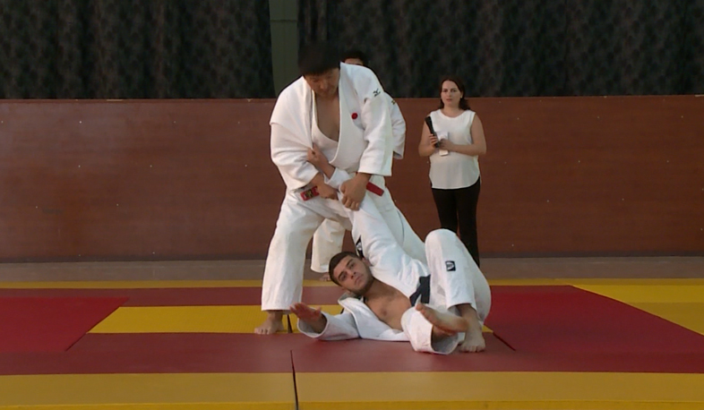Armenian karateka preparing for Olympic Games