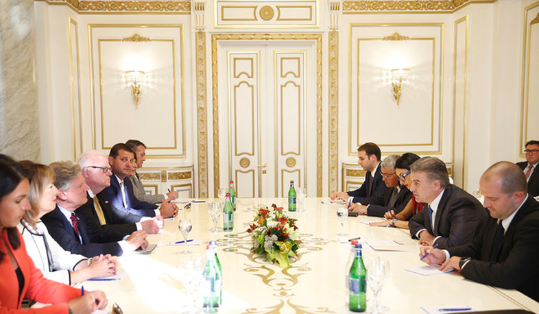 RA PM receives delegation of US House of Representatives