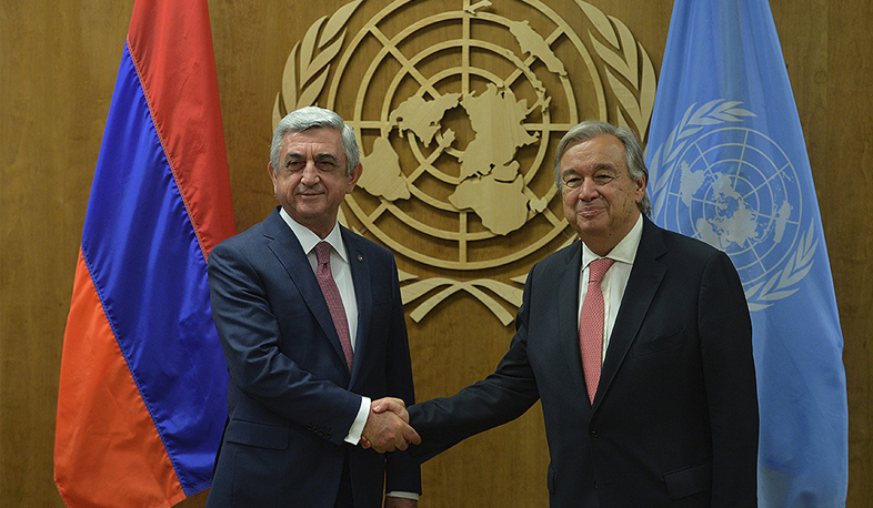 UN Secretary-General supports Minsk Group efforts