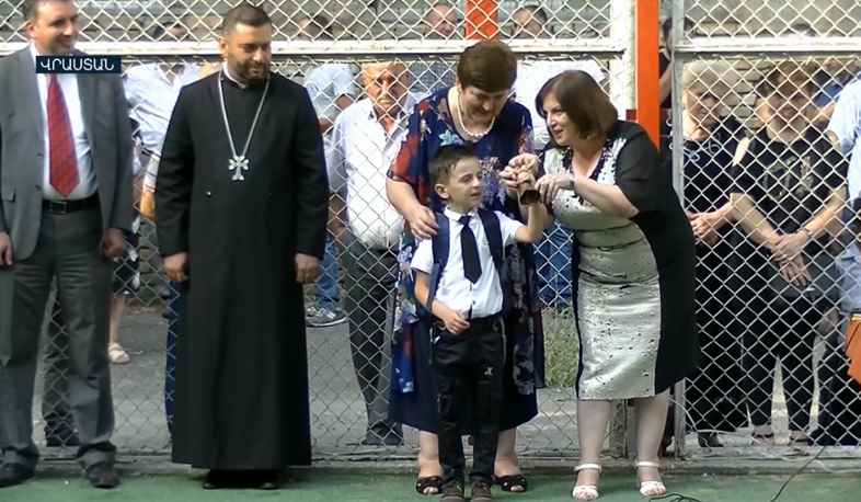 Two first year open in Armenian school of Tbilisi