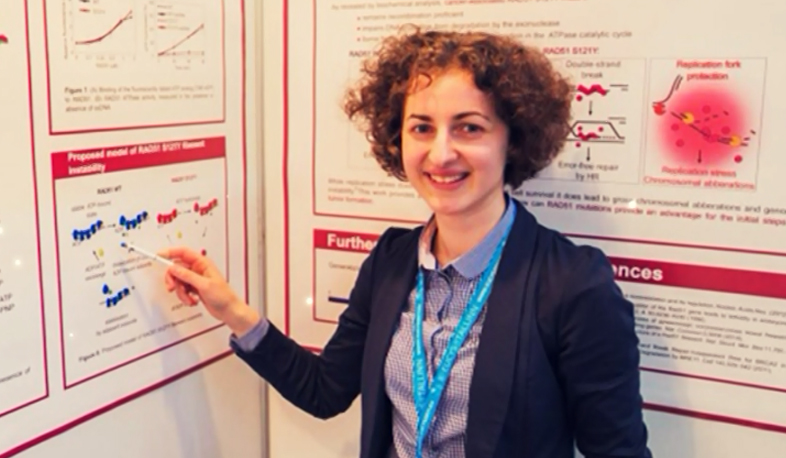 18-year-old Karine best young scientists of EU
