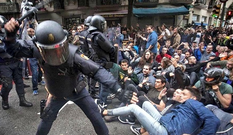 Կատալոնիայի բախումներից տուժել է 844 քաղաքացի ու 33 ոստիկան