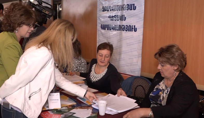Work fair in Gyumri