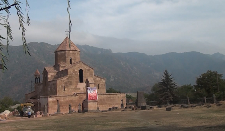 Օձունի վանական համալիրը նորոգվում է