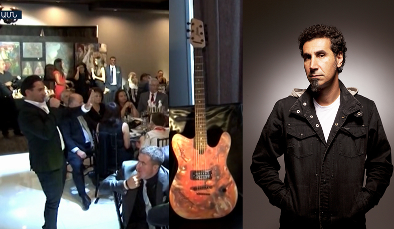 Լոս Անջելեսի դրամահավաքին իր կիթառն է նվիրաբերել Սերժ Թանկյանը