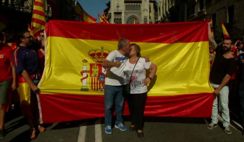 Կատալոնական ցույցեր՝ հանուն միացյալ Իսպանիայի