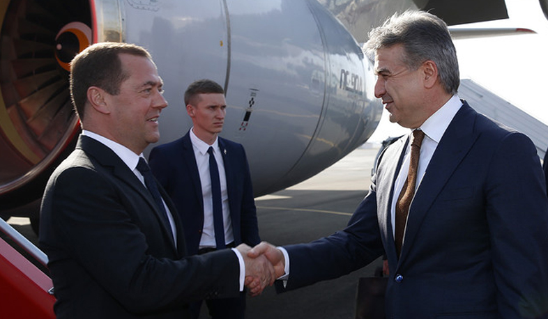 RA Prime Minister is in Yerevan